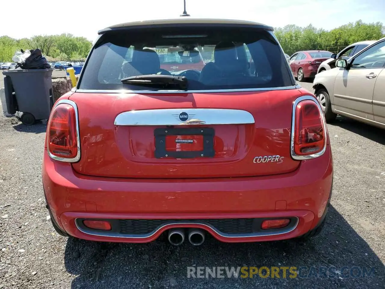 6 fotografías del automóvil dañado WMWXP7C59K2A53202 MINI COOPER 2019