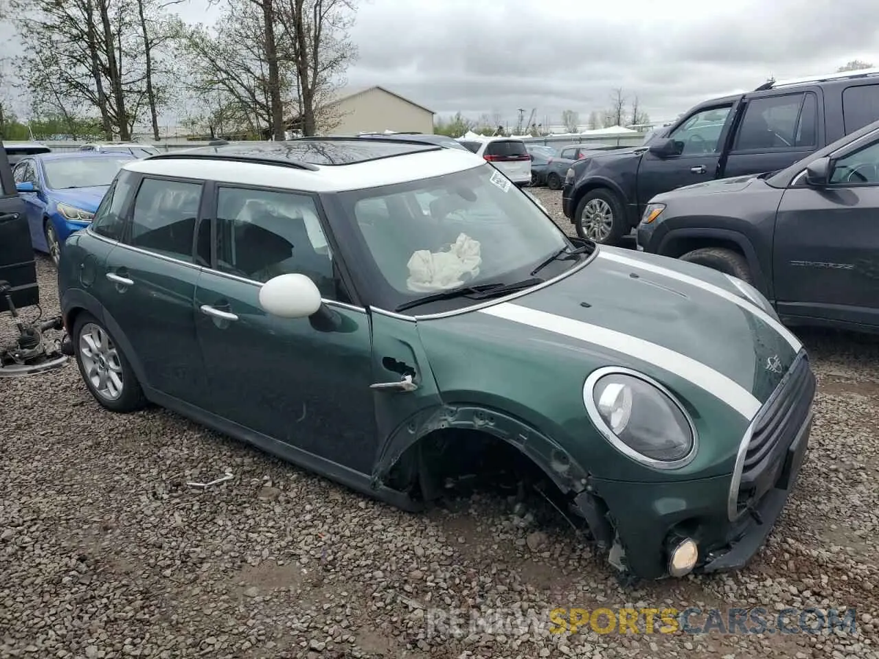 4 fotografías del automóvil dañado WMWXU1C58K2J02540 MINI COOPER 2019