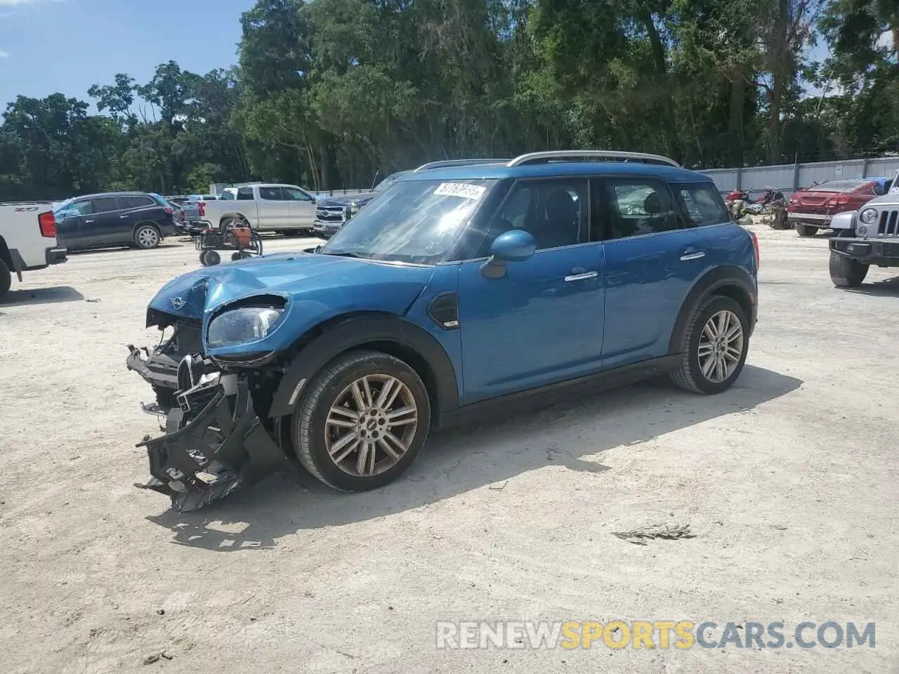 1 fotografías del automóvil dañado WMZYS7C54K3F47130 MINI COOPER 2019