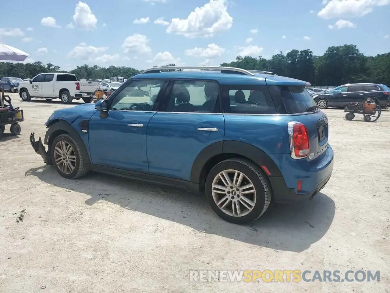 2 fotografías del automóvil dañado WMZYS7C54K3F47130 MINI COOPER 2019