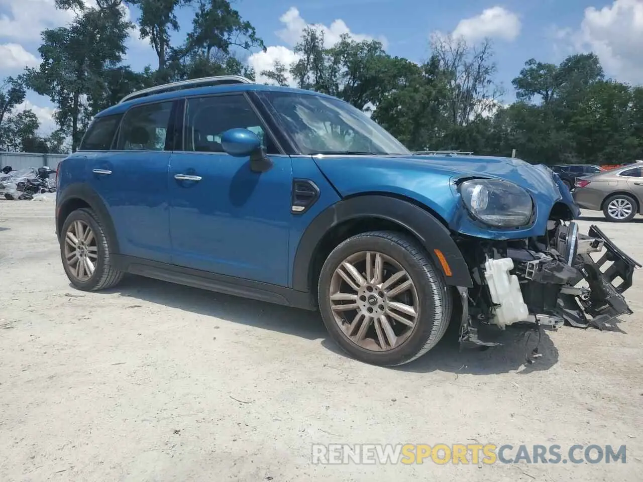 4 fotografías del automóvil dañado WMZYS7C54K3F47130 MINI COOPER 2019