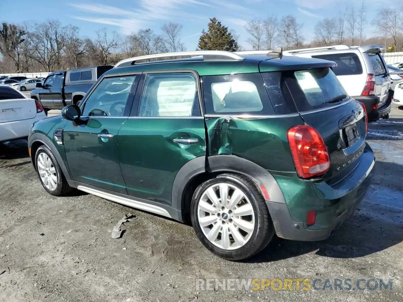 2 fotografías del automóvil dañado WMZYS7C58K3F46563 MINI COOPER 2019