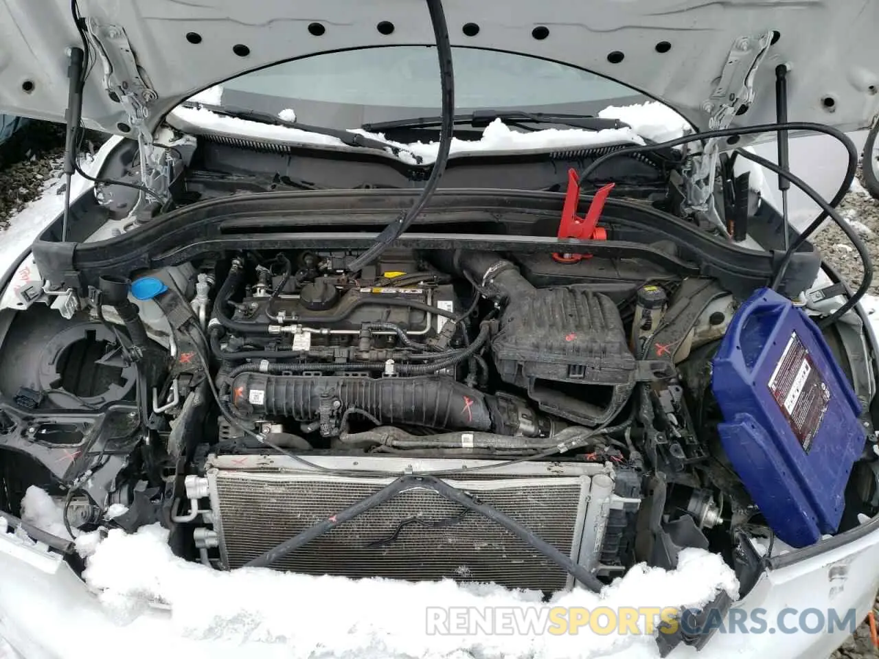 11 fotografías del automóvil dañado WMZYT5C5XK3G91377 MINI COOPER 2019