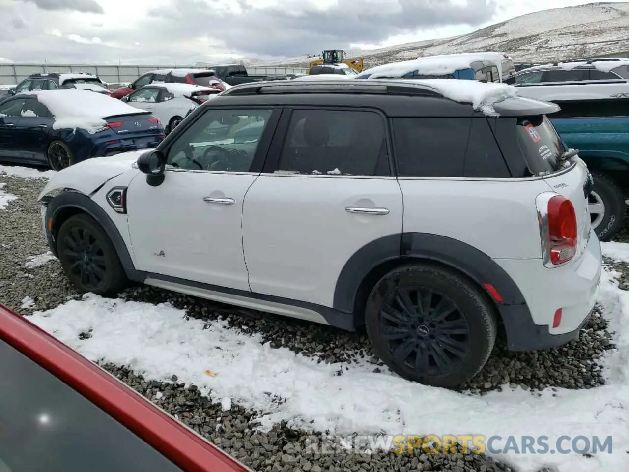 2 fotografías del automóvil dañado WMZYT5C5XK3G91377 MINI COOPER 2019