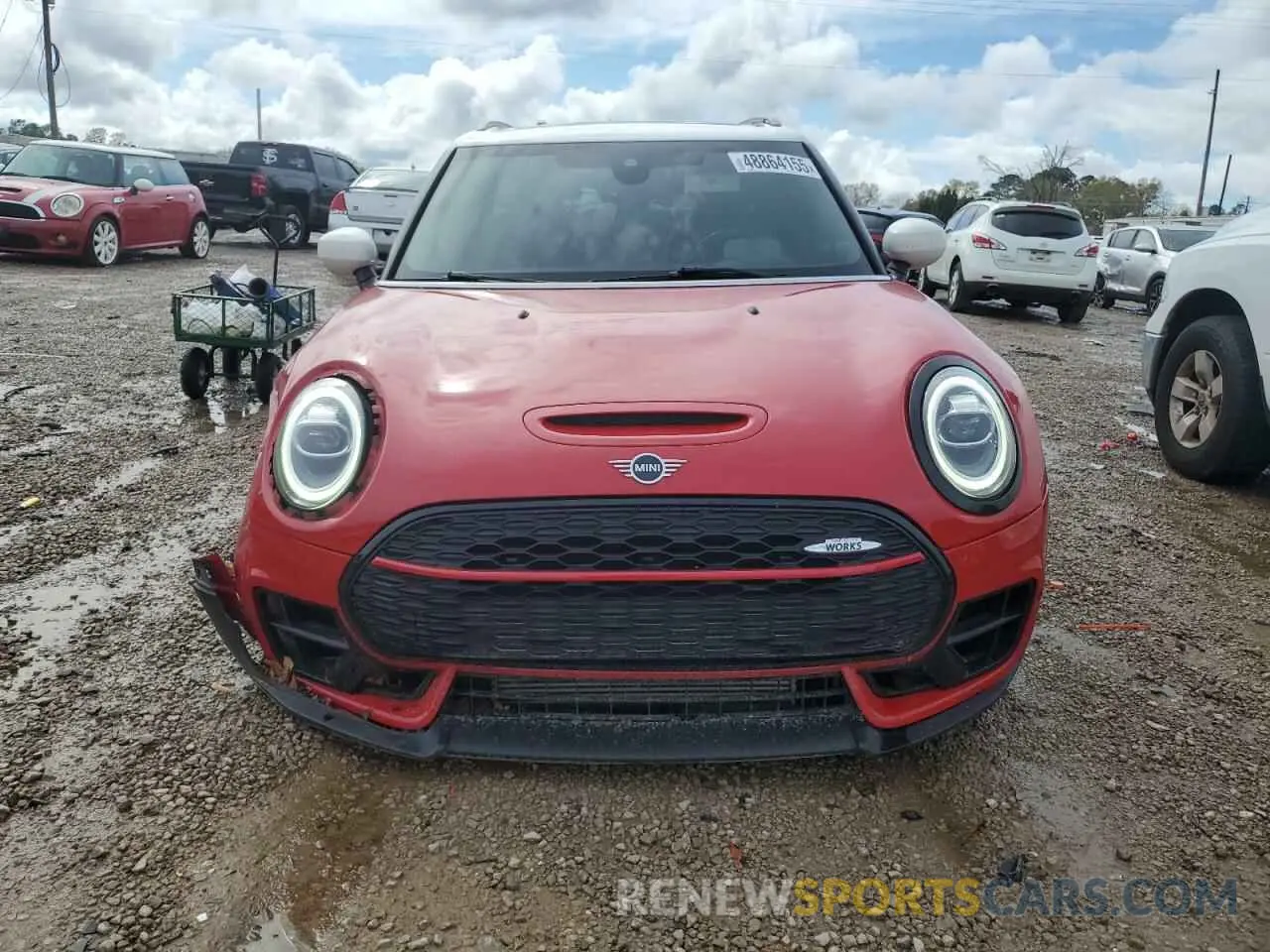 5 fotografías del automóvil dañado WMWJZ9C0XL2L38957 MINI COOPER 2020