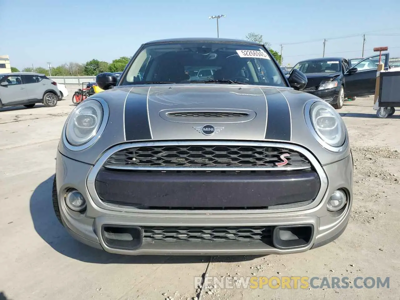 5 fotografías del automóvil dañado WMWXR5C06L2L49361 MINI COOPER 2020