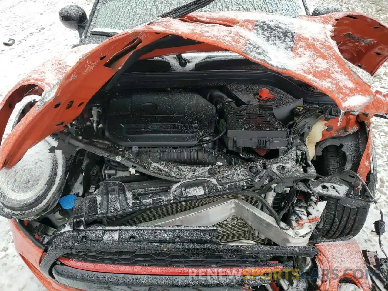 11 fotografías del automóvil dañado WMWXR5C08L2L97055 MINI COOPER 2020