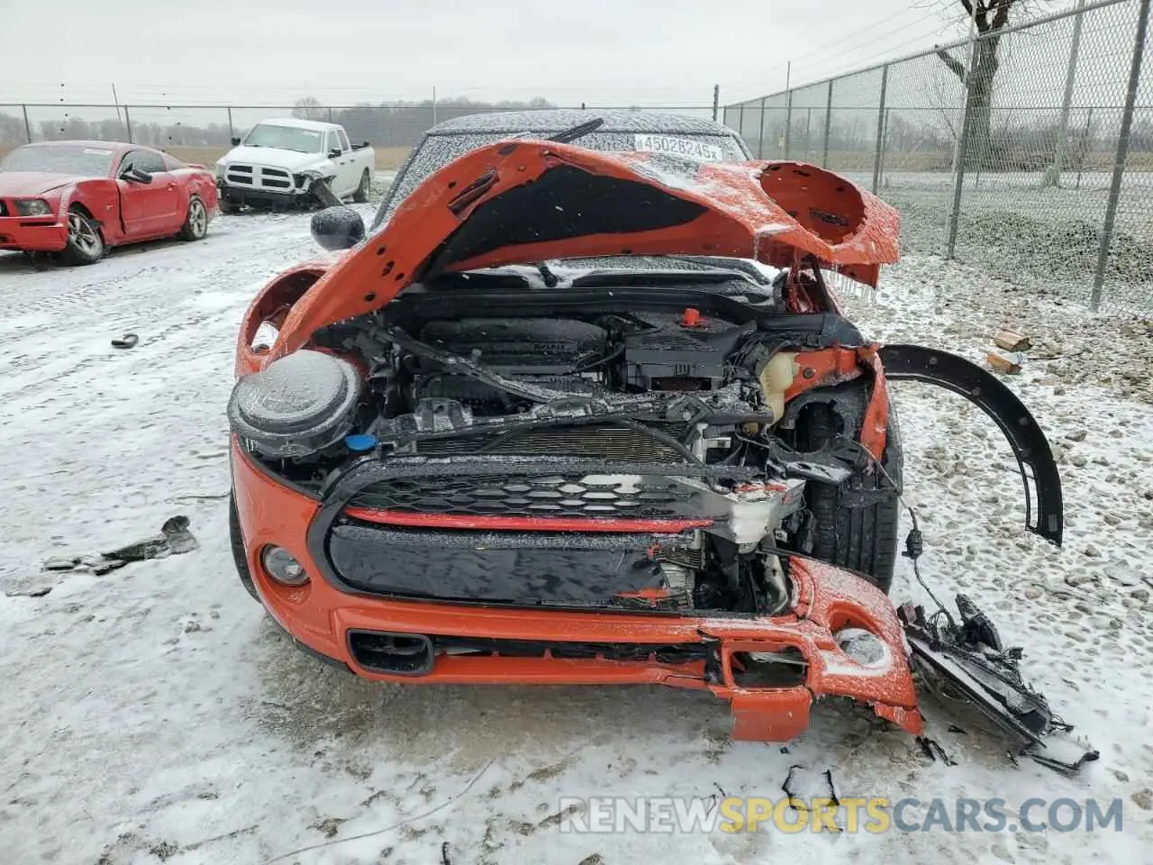 5 fotografías del automóvil dañado WMWXR5C08L2L97055 MINI COOPER 2020
