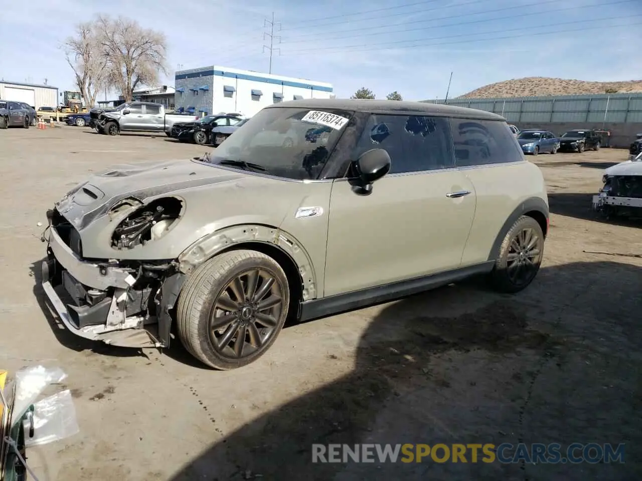 1 fotografías del automóvil dañado WMWXR5C0XL2M76663 MINI COOPER 2020