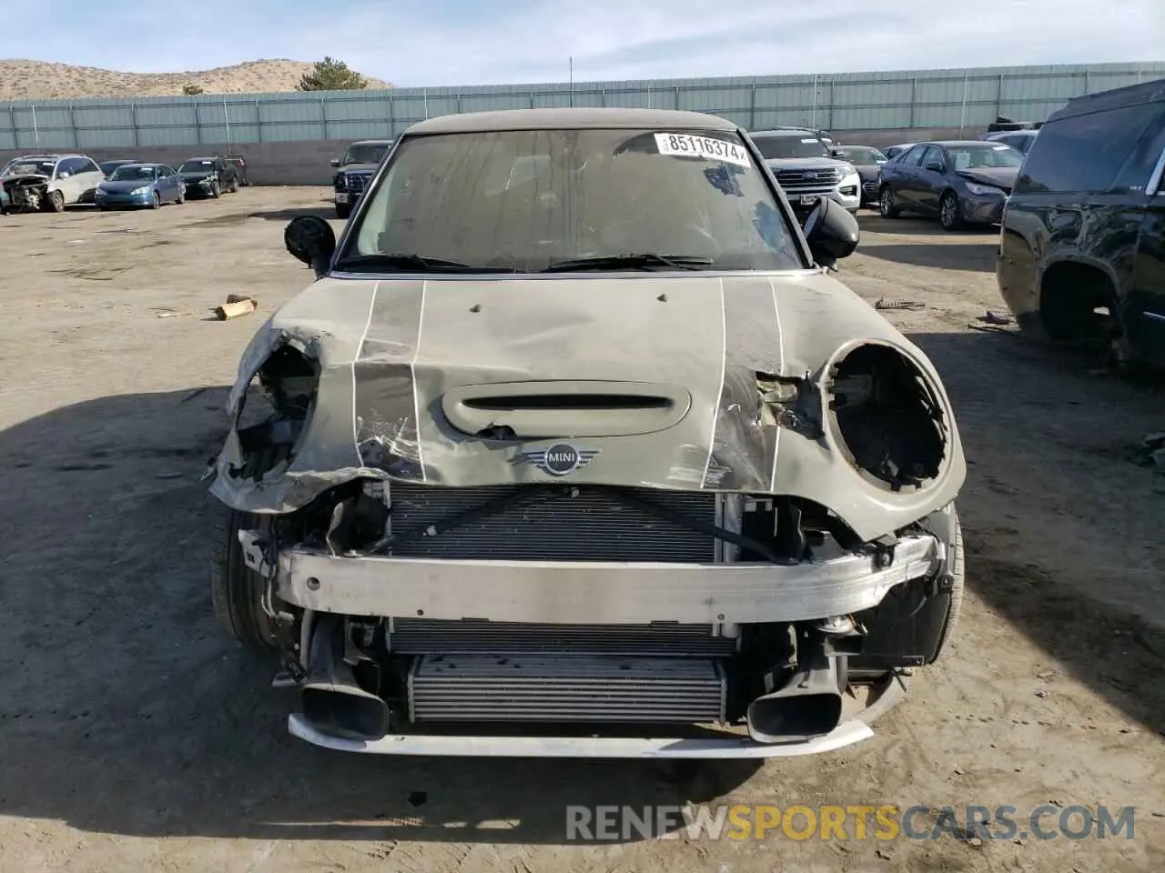 5 fotografías del automóvil dañado WMWXR5C0XL2M76663 MINI COOPER 2020