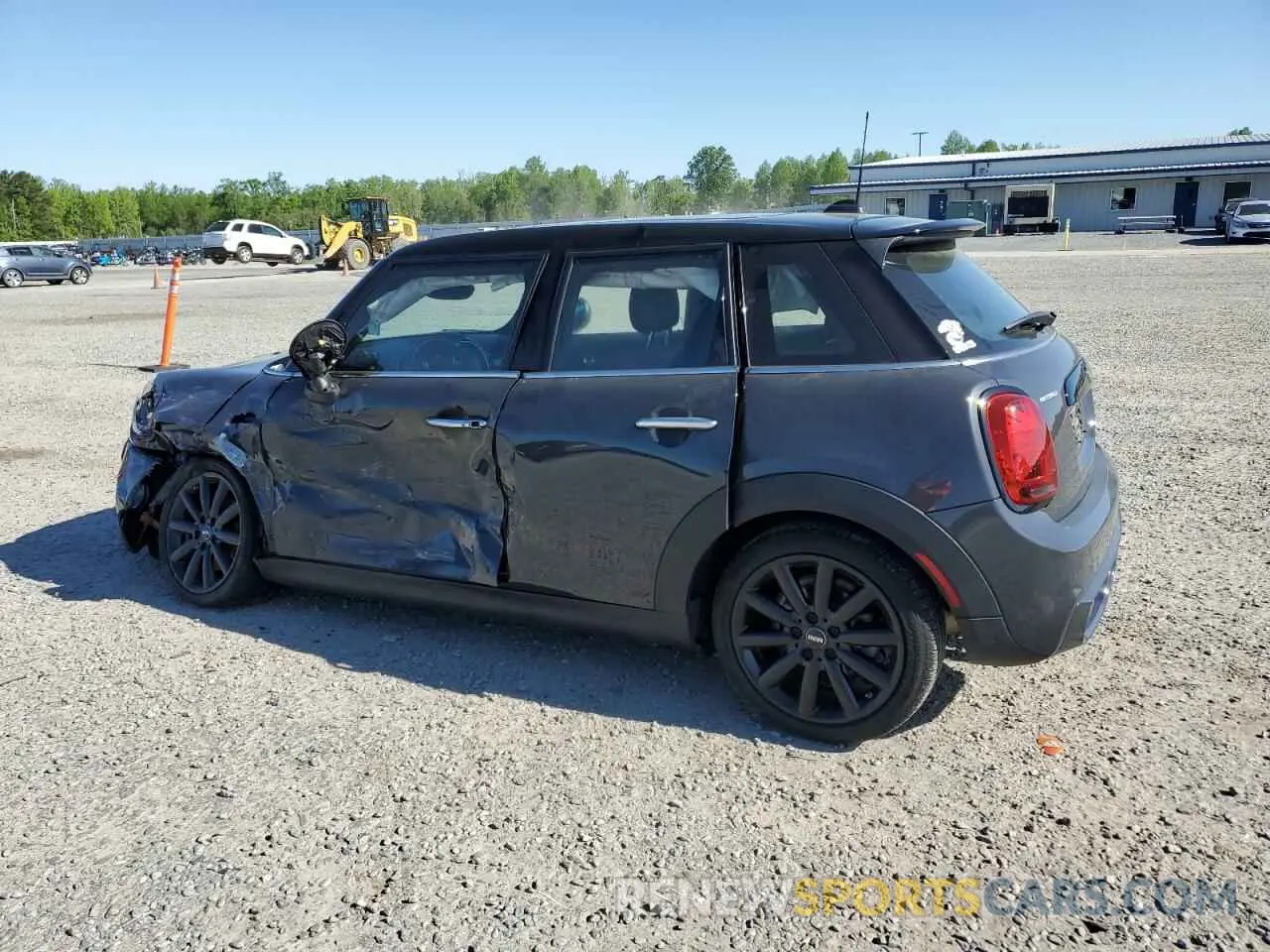 2 fotografías del automóvil dañado WMWXU9C02L2M29164 MINI COOPER 2020
