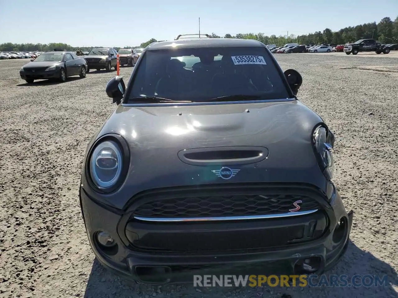 5 fotografías del automóvil dañado WMWXU9C02L2M29164 MINI COOPER 2020