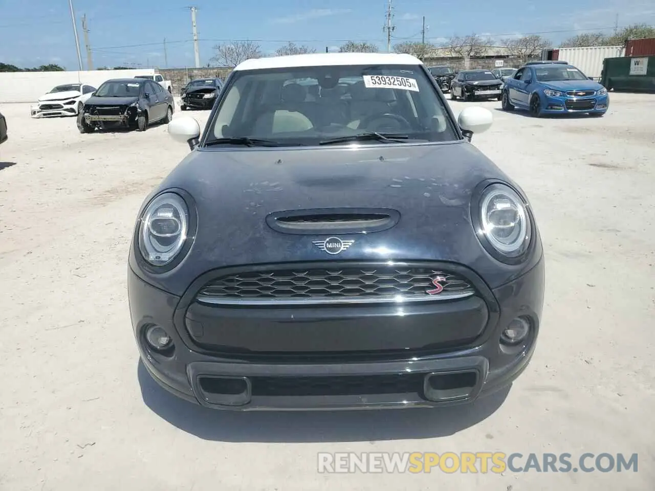 5 fotografías del automóvil dañado WMWXU9C03L2L76233 MINI COOPER 2020