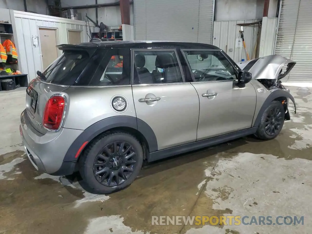 3 fotografías del automóvil dañado WMWXU9C08L2L54275 MINI COOPER 2020