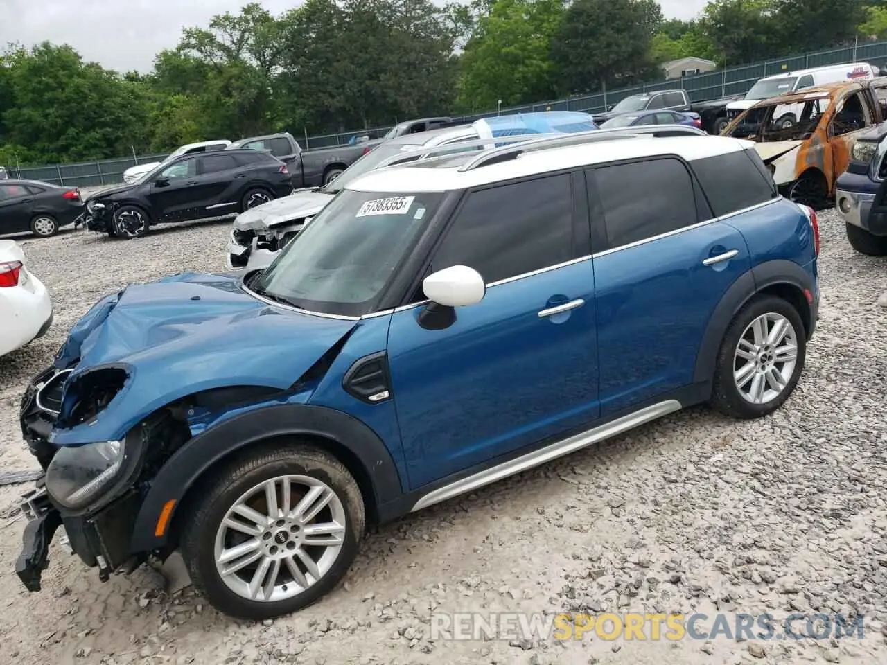 1 fotografías del automóvil dañado WMZYW3C09L3L17146 MINI COOPER 2020