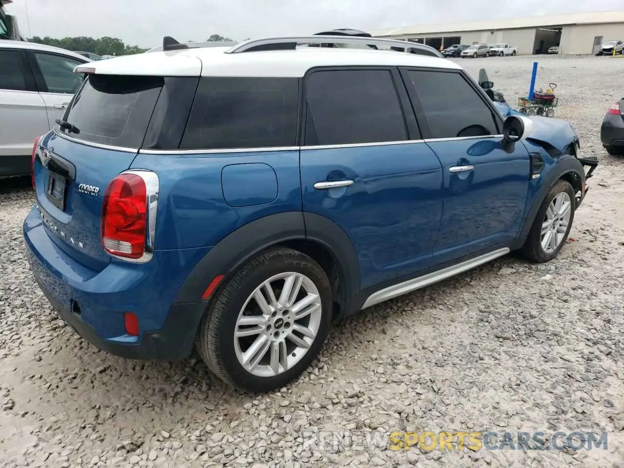 3 fotografías del automóvil dañado WMZYW3C09L3L17146 MINI COOPER 2020
