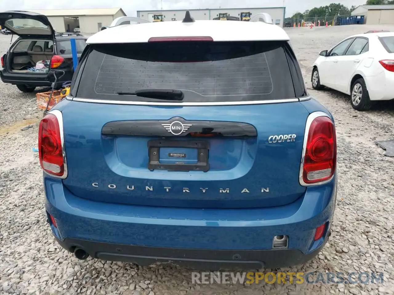 6 fotografías del automóvil dañado WMZYW3C09L3L17146 MINI COOPER 2020