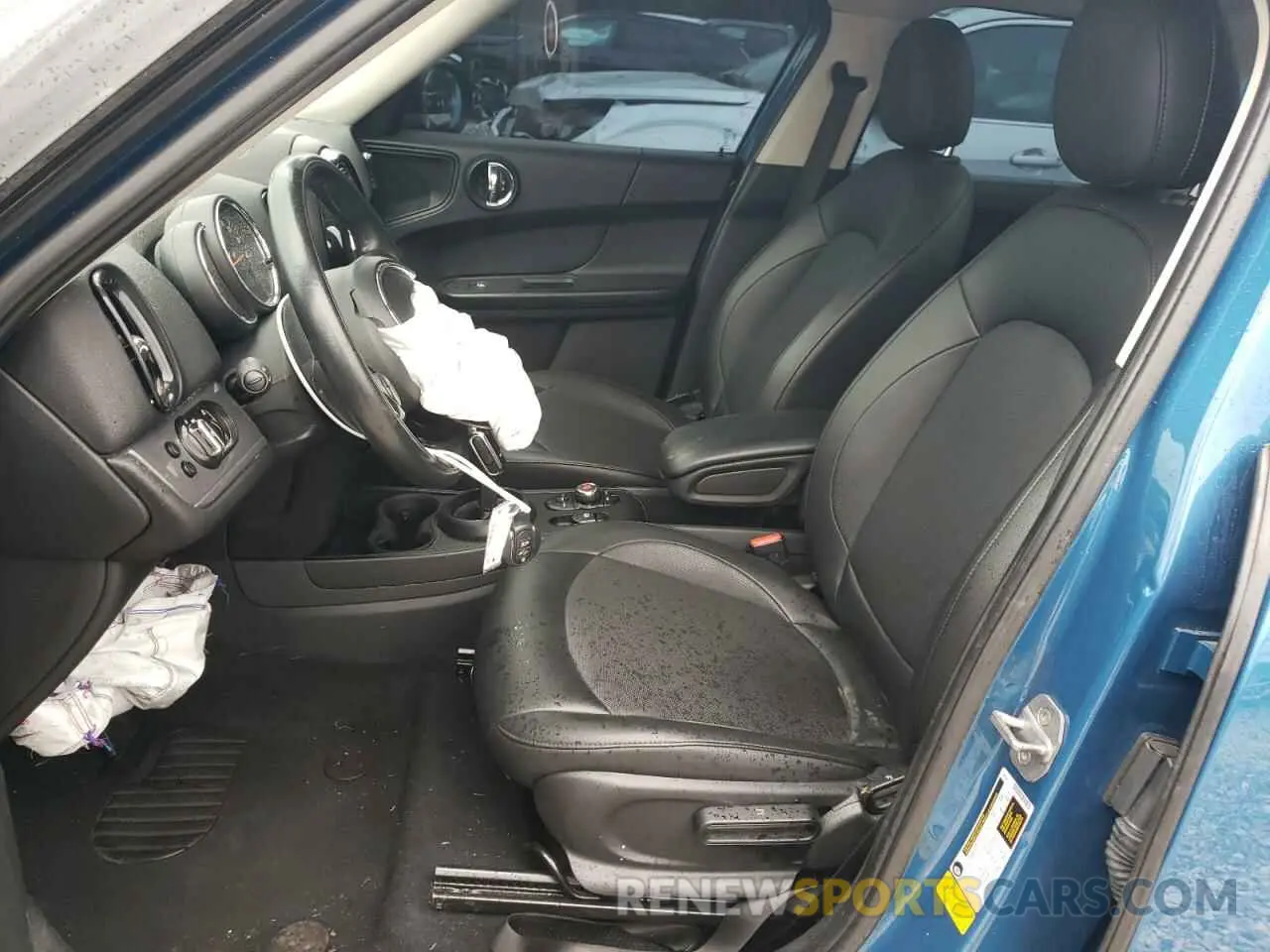 7 fotografías del automóvil dañado WMZYW3C09L3L17146 MINI COOPER 2020