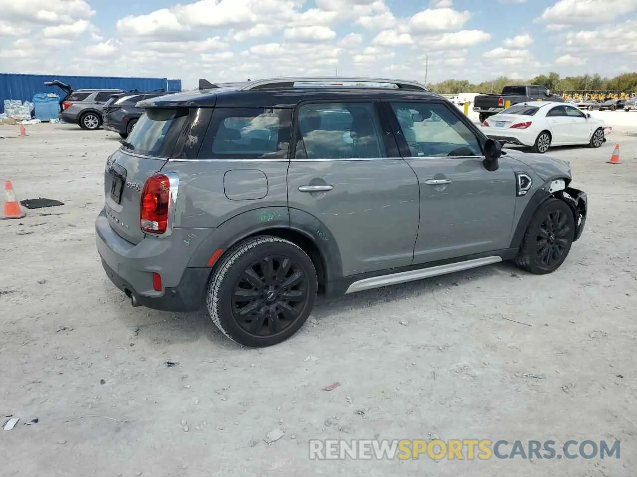 3 fotografías del automóvil dañado WMZYW7C00L3M08829 MINI COOPER 2020