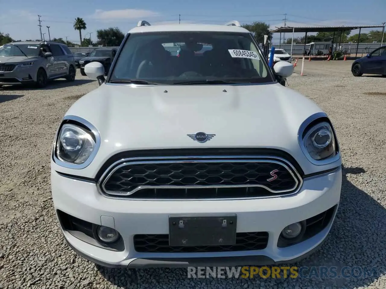 5 fotografías del automóvil dañado WMZYW7C01L3L86999 MINI COOPER 2020