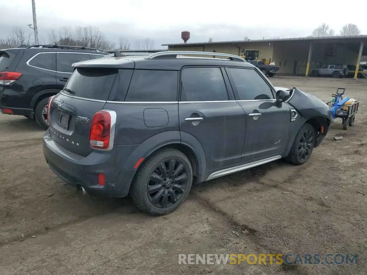 3 fotografías del automóvil dañado WMZYX1C09L3L66767 MINI COOPER 2020