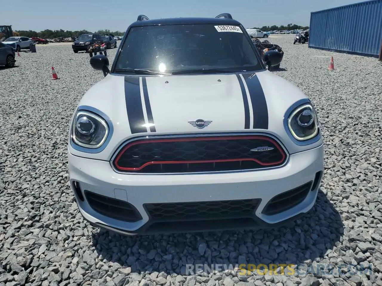 5 fotografías del automóvil dañado WMZYZ9C06L3L59476 MINI COOPER 2020