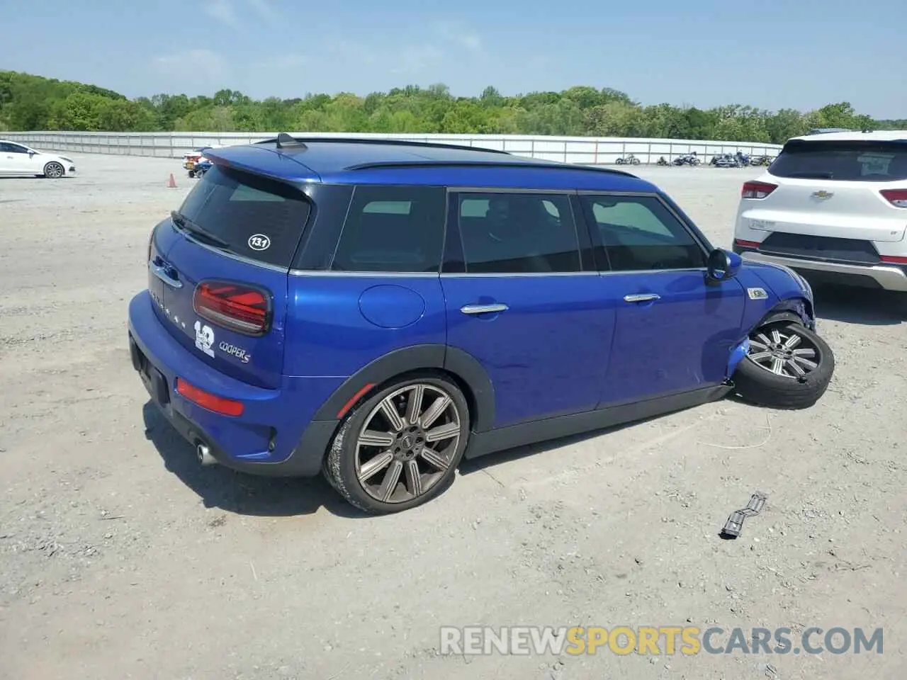 3 fotografías del automóvil dañado WMWLV7C04M2N49713 MINI COOPER 2021