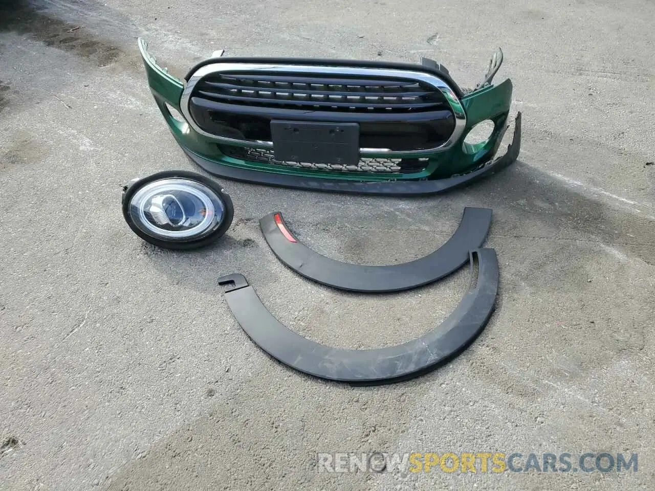 12 fotografías del automóvil dañado WMWXR3C0XM2P13271 MINI COOPER 2021