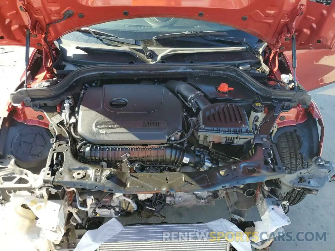 11 fotografías del automóvil dañado WMWXU9C08M2N29397 MINI COOPER 2021
