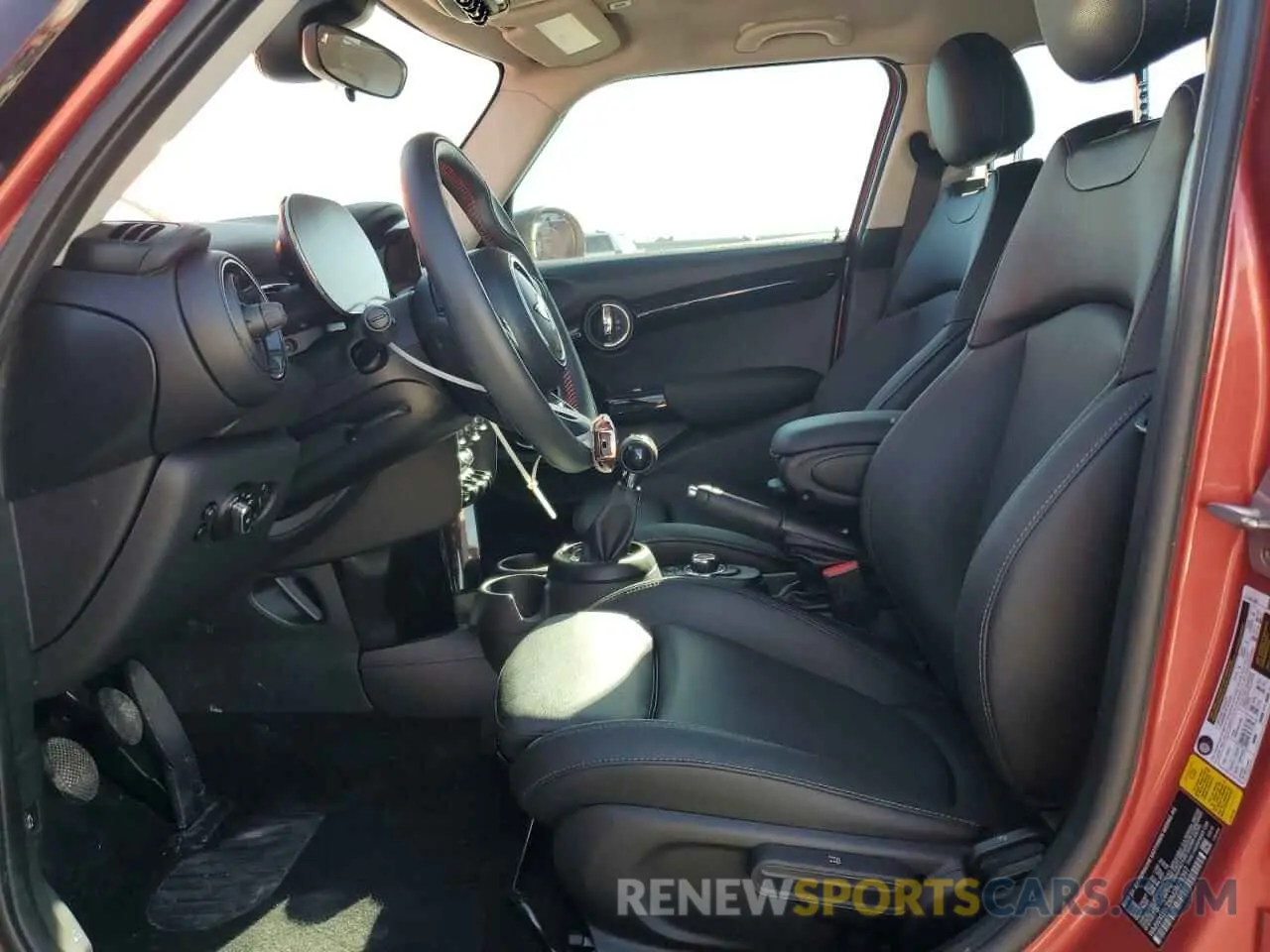 7 fotografías del automóvil dañado WMWXU9C08M2N29397 MINI COOPER 2021