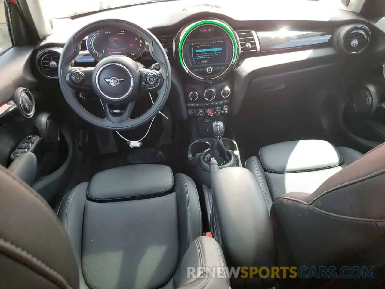 8 fotografías del automóvil dañado WMWXU9C08M2N29397 MINI COOPER 2021