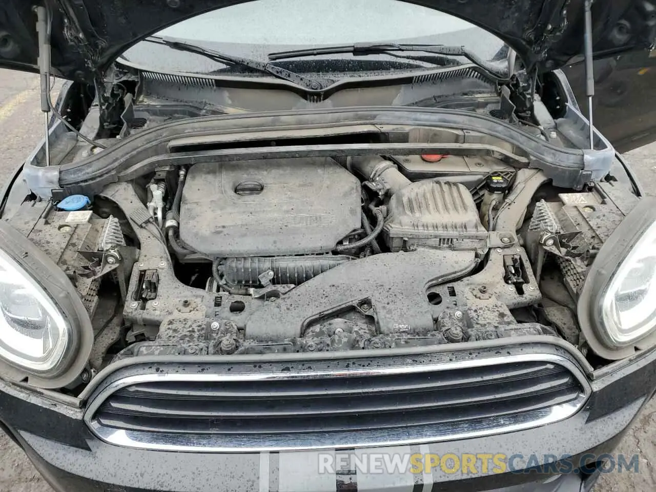 11 fotografías del automóvil dañado WMZ43BR01M3M79170 MINI COOPER 2021