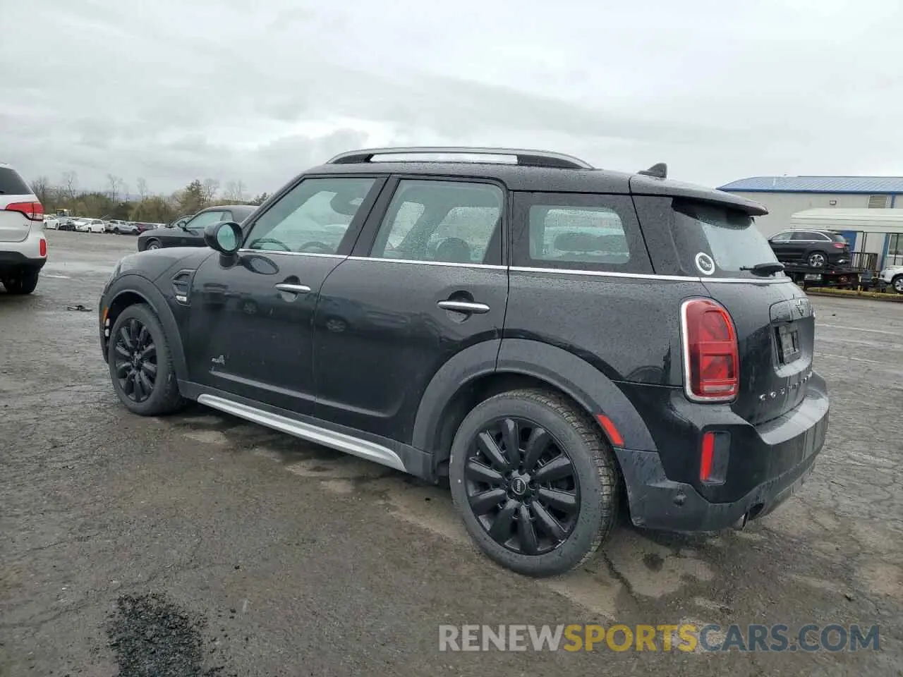 2 fotografías del automóvil dañado WMZ43BR01M3M79170 MINI COOPER 2021