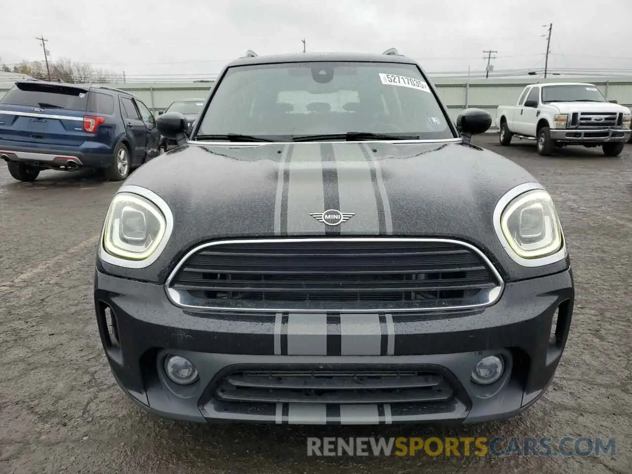 5 fotografías del automóvil dañado WMZ43BR01M3M79170 MINI COOPER 2021