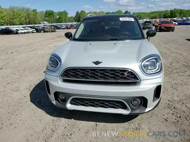 12 fotografías del automóvil dañado WMZ53BR0XM3M30408 MINI COOPER 2021