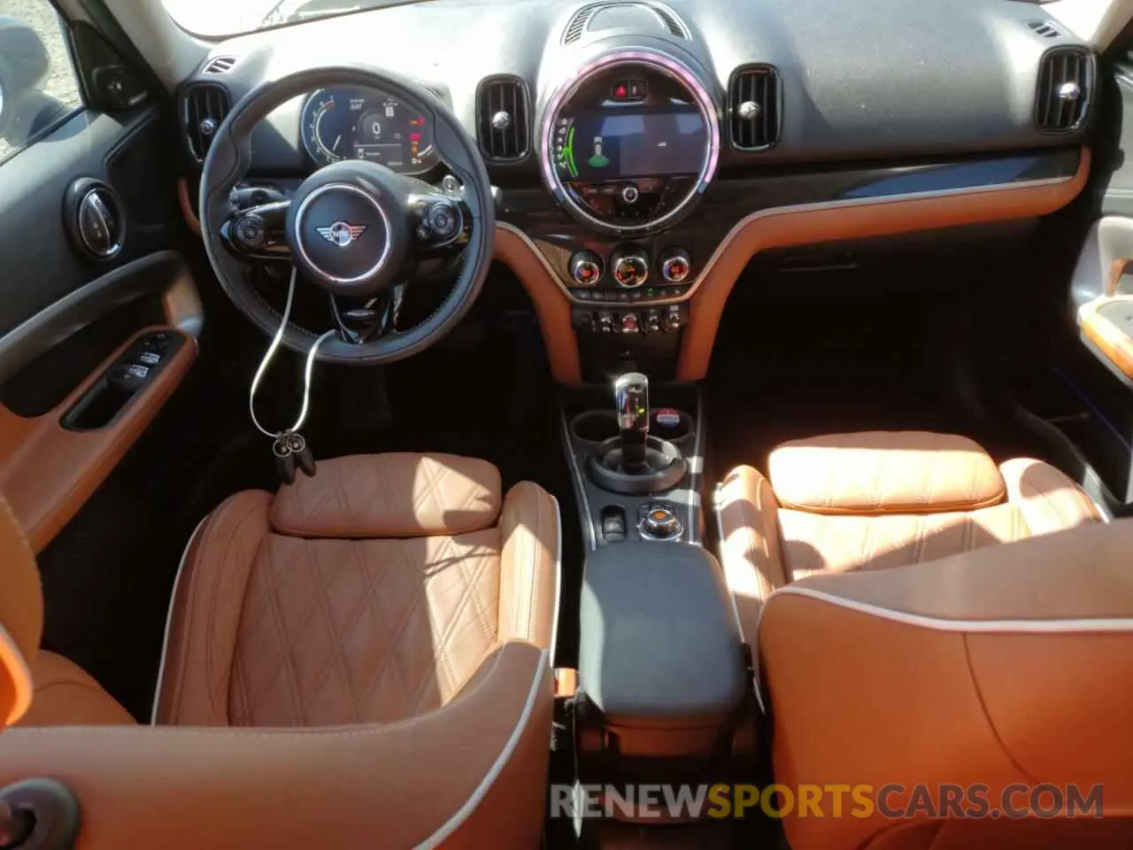 8 fotografías del automóvil dañado WMZ53BR0XM3M30408 MINI COOPER 2021