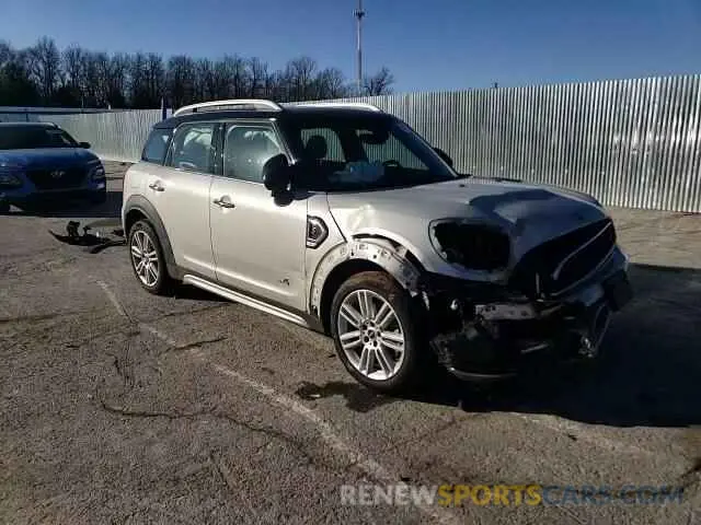 11 fotografías del automóvil dañado WMZ83BR0XM3N09851 MINI COOPER 2021