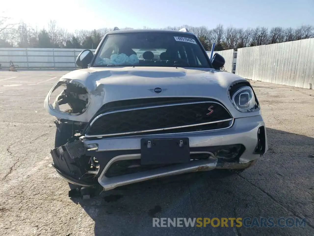 5 fotografías del automóvil dañado WMZ83BR0XM3N09851 MINI COOPER 2021