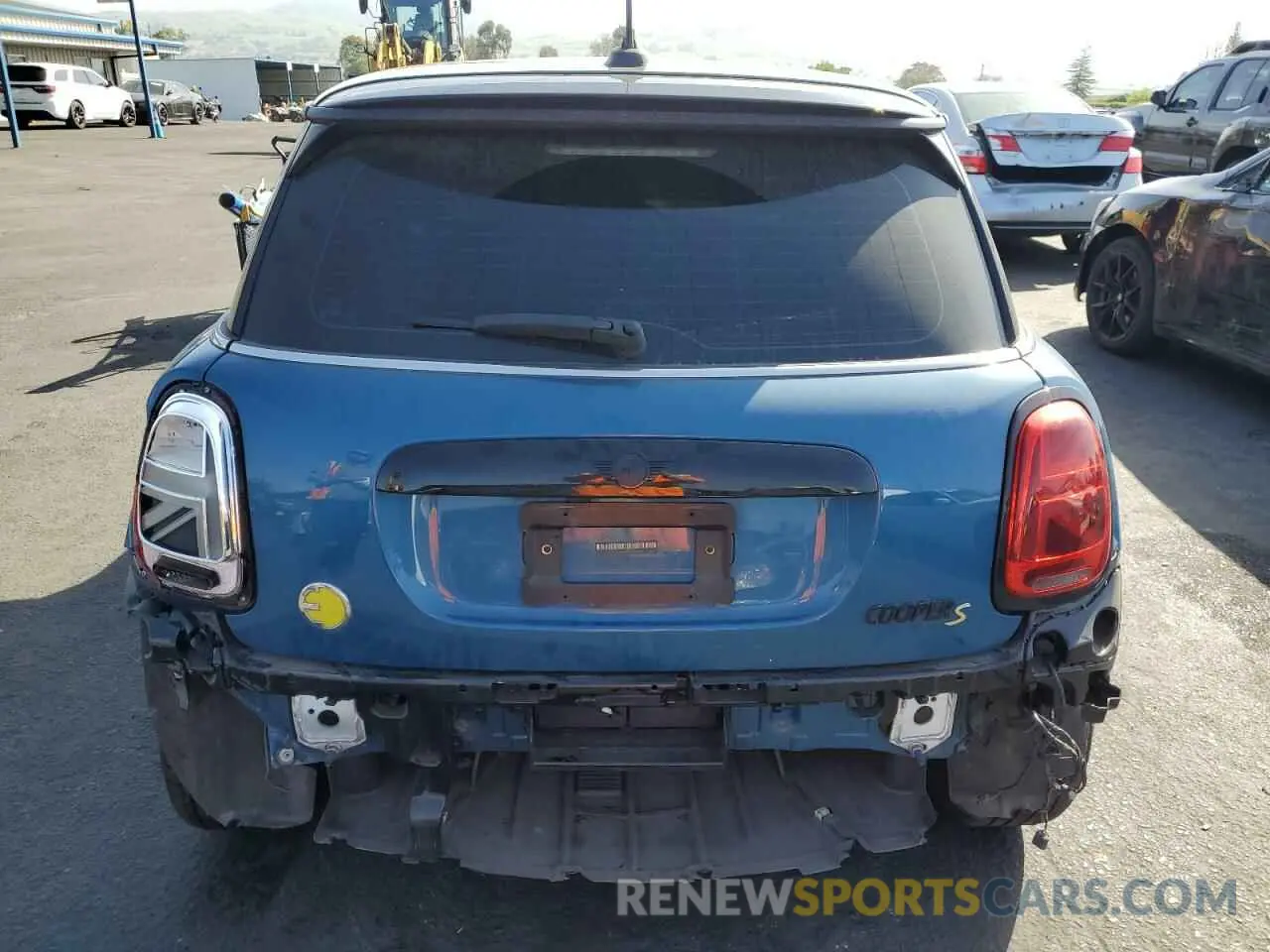 6 fotografías del automóvil dañado WMW13DJ05N2P69426 MINI COOPER 2022