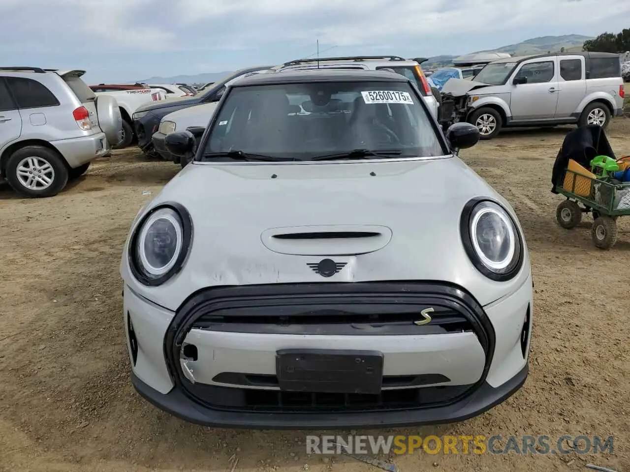 5 fotografías del automóvil dañado WMW13DJ07N2S11447 MINI COOPER 2022