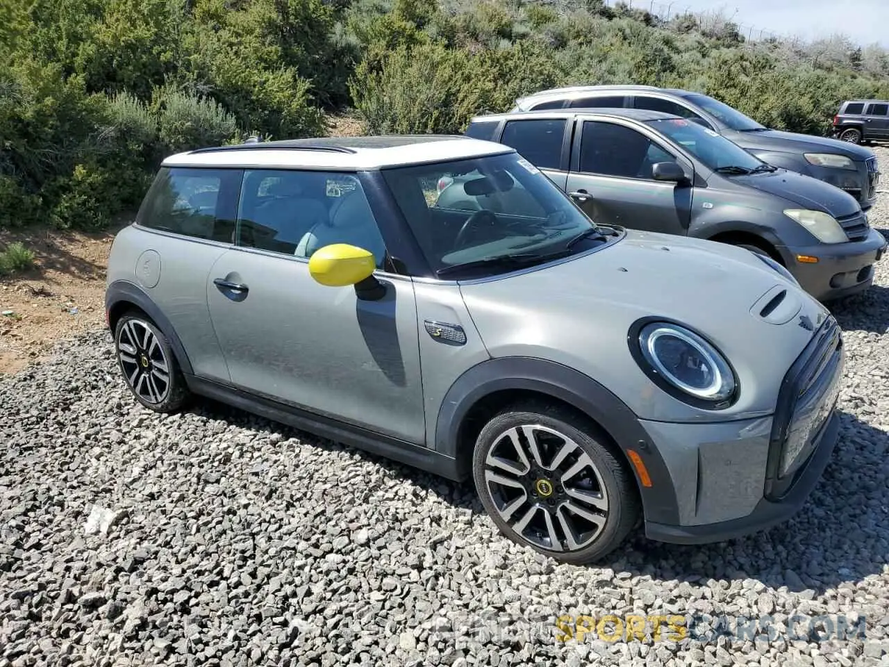 4 fotografías del automóvil dañado WMW13DJ09N2R90589 MINI COOPER 2022