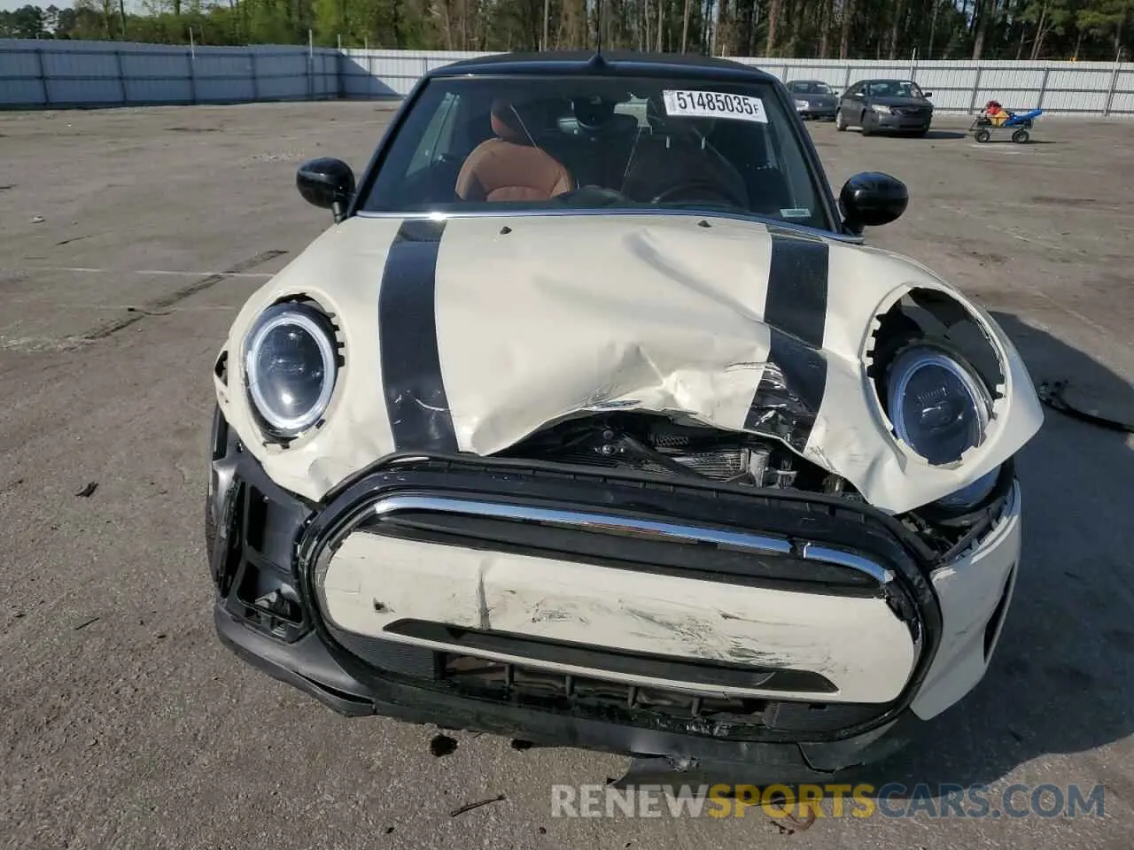 5 fotografías del automóvil dañado WMW23DL0XN3N60596 MINI COOPER 2022
