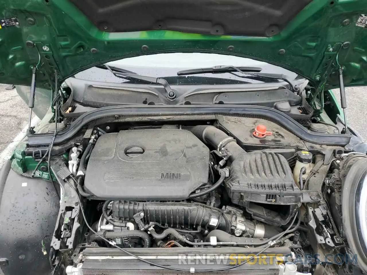 11 fotografías del automóvil dañado WMW33DH08N2S09883 MINI COOPER 2022