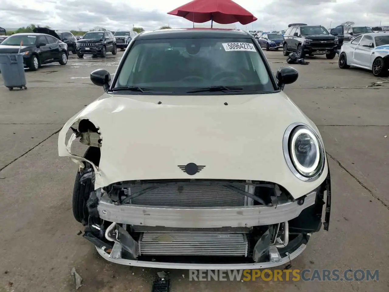5 fotografías del automóvil dañado WMW33DK04N2R75649 MINI COOPER 2022