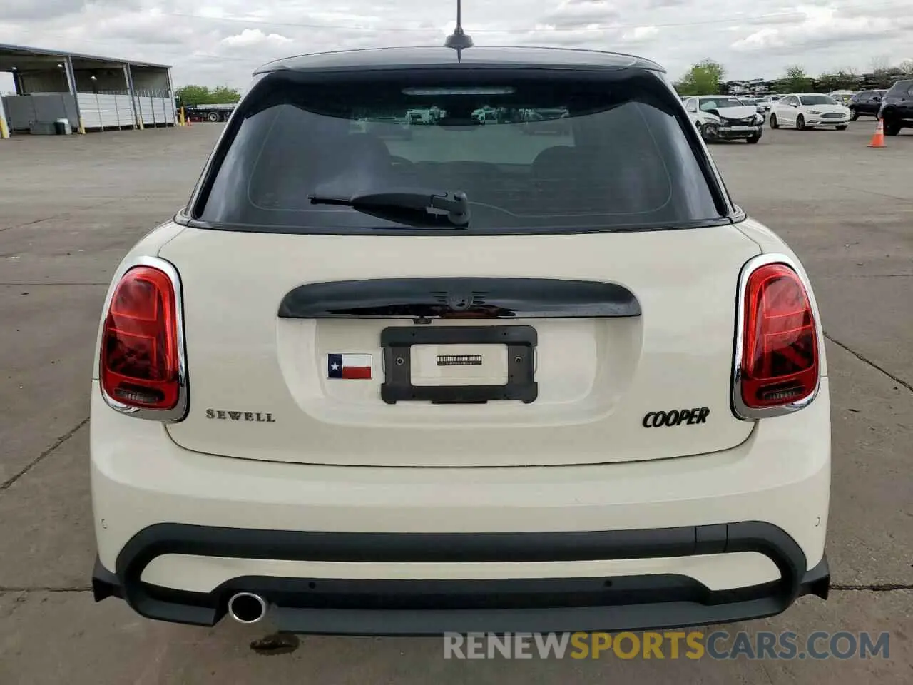 6 fotografías del automóvil dañado WMW33DK04N2R75649 MINI COOPER 2022