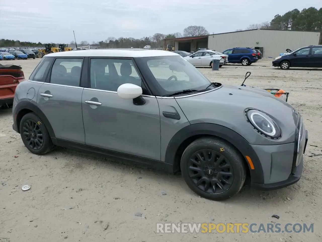 4 fotografías del automóvil dañado WMW33DK09N2P80193 MINI COOPER 2022