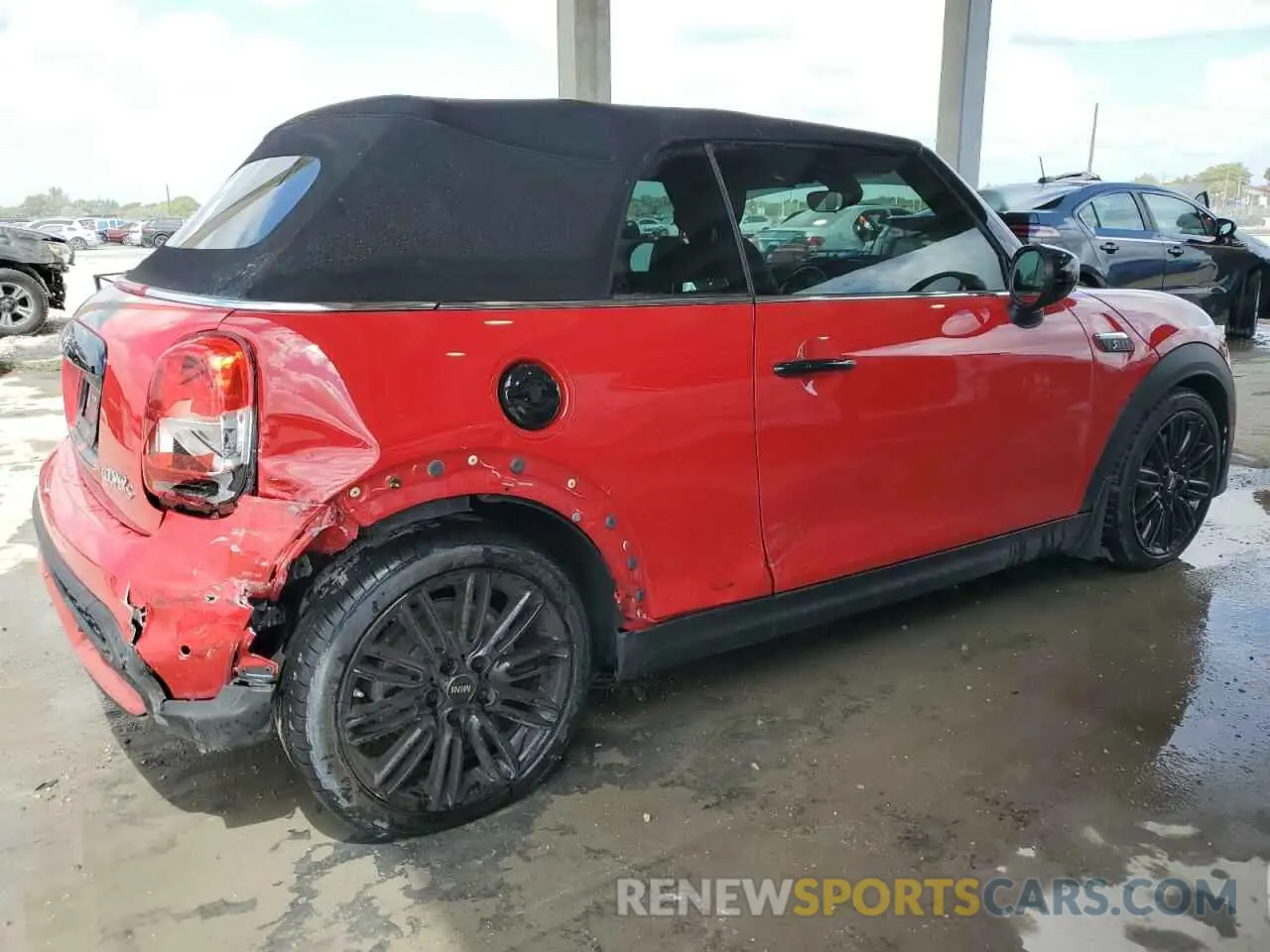 3 fotografías del automóvil dañado WMW43DL00N3N94880 MINI COOPER 2022