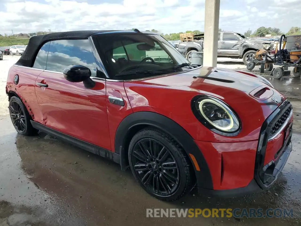 4 fotografías del automóvil dañado WMW43DL00N3N94880 MINI COOPER 2022