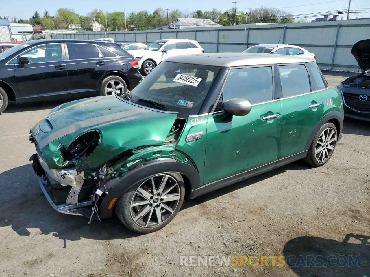 1 fotografías del automóvil dañado WMW53DK0XN2R31664 MINI COOPER 2022