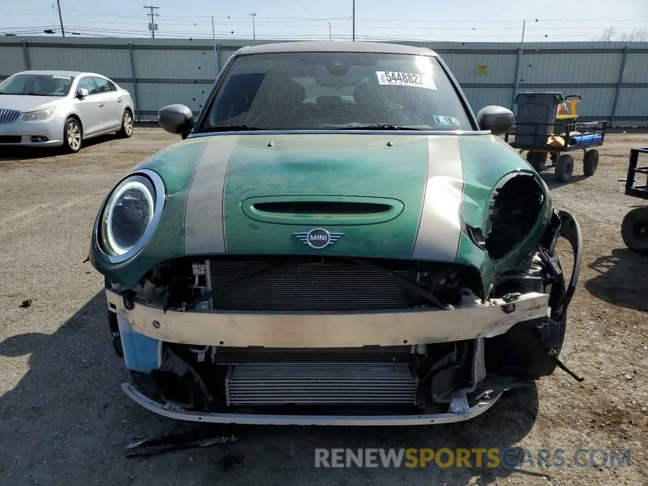 5 fotografías del automóvil dañado WMW53DK0XN2R31664 MINI COOPER 2022